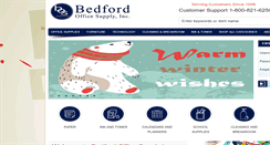 Desktop Screenshot of bedfordofficesupply.com